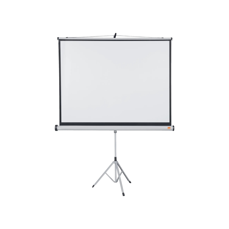 Écran de projection Nobo avec trépied 1500 x 1138 mm - Surface blanc mat - Couleur blanche