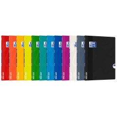 ✅ LOT de 10 Cahier Agrafé Oxford Openflex Couverture Plastique A4+ Seyes - Couverture Plastique Résistante - F en stock