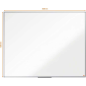 Nobo Essence Melamine Whiteboard 1500x1200mm - Cadre en aluminium anodisé - Plateau pour marqueurs - Couleur blanche