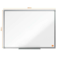 Nobo Essence Melamine Whiteboard 600x450mm - Cadre en aluminium anodisé - Plateau pour marqueurs - Couleur blanche