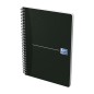 LOT de 5 Oxford Office Essentials Cahier à spirale A5 - Couverture souple - Double spirale - 1 ligne - 90 pages