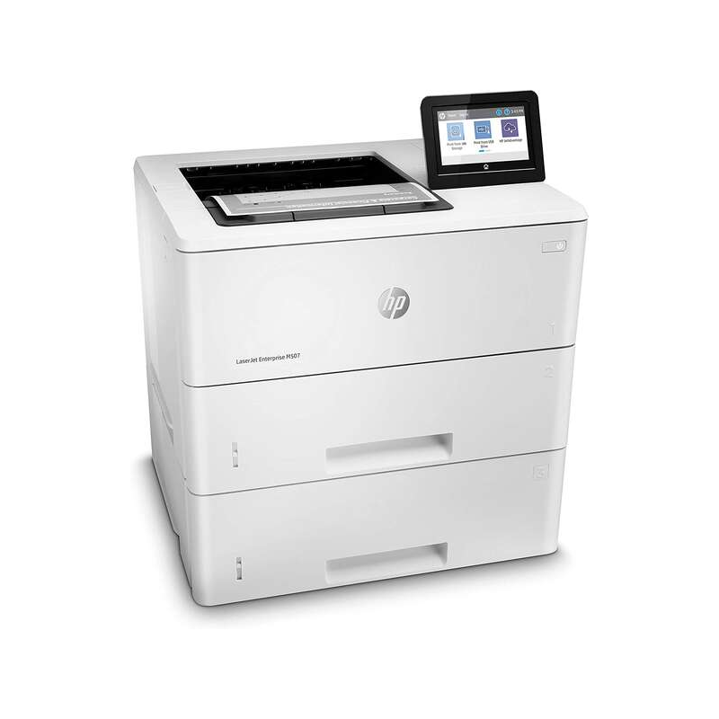 Imprimante laser monochrome HP LaserJet Enterprise M507x recto verso Wi-Fi 43 ppm