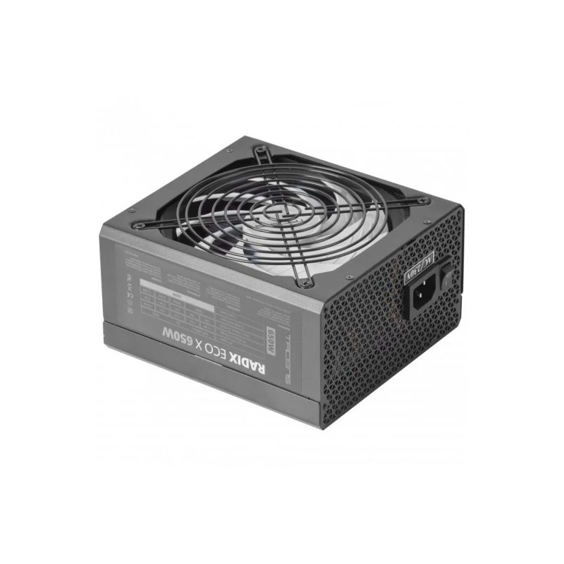 Tacens Radix ECO X 650 Alimentation 650W ATX - PFC Actif - Ventilateur 140mm