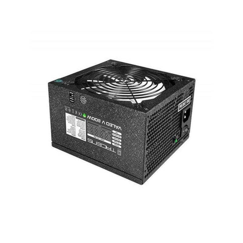 Alimentation Tacens Valeo V 800M ATX 800 W - PFC actif - Ventilateur 140 mm 12 dB - 80 Plus Silver - Câblage modulaire - 158 x 1