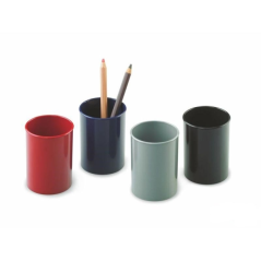 Faibo Lot de 10 Gobelets Ronds 7,8x10cm - En Polystyrène - 100% Recyclables - Couleurs Assorties