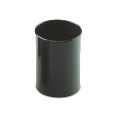 LOT de 10 Gobelet rond Faibo 7,8 x 10 cm - En polystyrène - 100 % recyclable - Noir