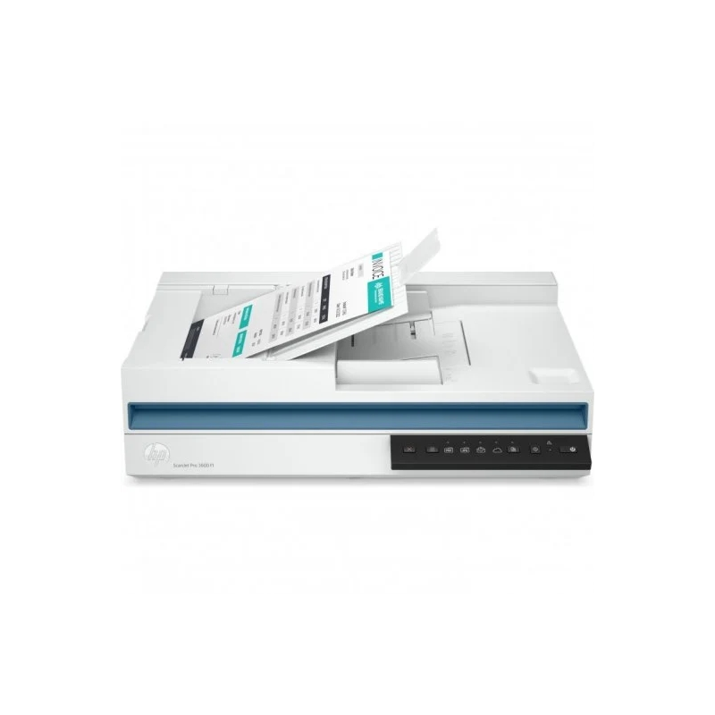 Scanner de documents HP ScanJet Pro 3600 f1 - Jusqu'à 30 ppm - Chargeur automatique - Double face