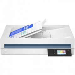 Scanner de documents WiFi HP ScanJet Pro N4600 fnw1 - Jusqu'à 40 ppm - Chargeur automatique - Double face
