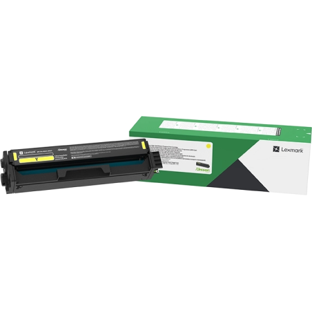 Cartouche de toner jaune originale Lexmark CS331/CX331 - 20N2HY0/20N0H40