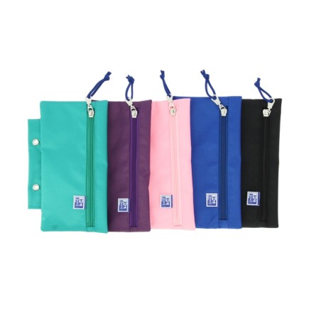 ✅ LOT de 5 Trousse Oxford Teens Europeanbinder en Polyester - Résistante et Durable - Format Compact de 22x13x1 en stock