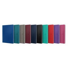 ✅ LOT de 10 Oxford Signature Cahier Cousu Couverture Extra Rigide B5 - 1 Ligne - 80 Feuilles - Couleurs Assortie en stock