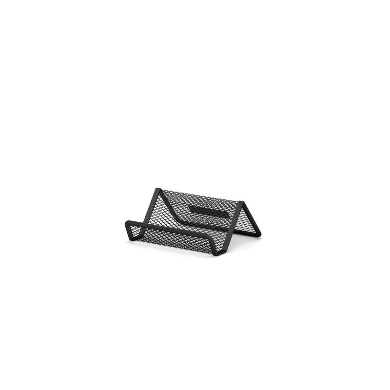 Erichkrause Compass Classic Porte-cartes - Fabriqué en acier inoxydable - Dimensions : 98 72 45 mm - Couleur Noir