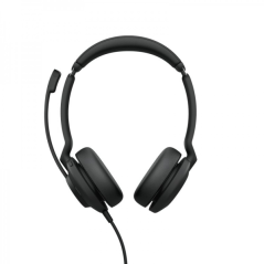 Casque Jabra Evolve 2 30 avec microphone USB-C - Suppression du bruit - Bandeau réglable - Commandes sur le casque - Couleur noi