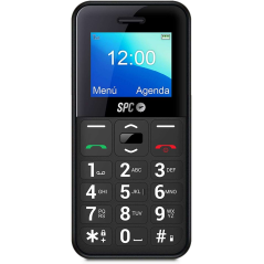 Téléphone portable SPC avec grandes touches - Design compact et résistant - Bouton SOS - Configuration à distance - Notification