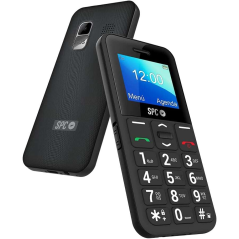 Téléphone portable SPC avec grandes touches - Design compact et résistant - Bouton SOS - Configuration à distance - Notification