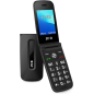 Téléphone à clapet SPC Titan - Design fonctionnel et élégant - Gros boutons et touches - Actions d'aide intelligentes - Accès di