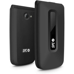 Téléphone à clapet SPC Titan - Design fonctionnel et élégant - Gros boutons et touches - Actions d'aide intelligentes - Accès di