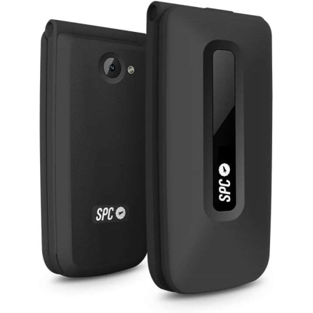 Téléphone à clapet SPC Titan - Design fonctionnel et élégant - Gros boutons et touches - Actions d'aide intelligentes - Accès di