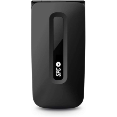 Téléphone à clapet SPC Titan - Design fonctionnel et élégant - Gros boutons et touches - Actions d'aide intelligentes - Accès di