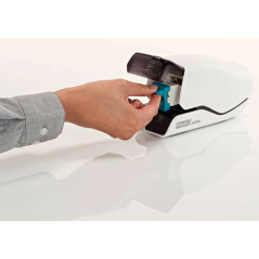 Cartouche d'agrafes rapide R5025 - Agrafe jusqu'à 25 feuilles de papier - Chargement facile - Breveté - Pièces de rechange - Cou