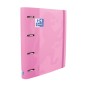 Classeur européen Oxford Touch A4+ - Couverture extra-rigide résistante - Dos 45 mm - Anneaux 4Dx35 mm - Recharge 5x5 incluse