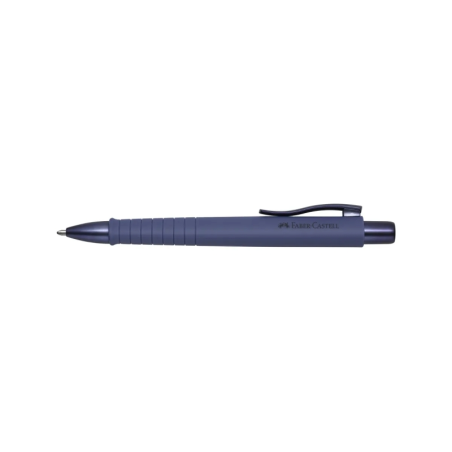 LOT de 5 Stylo bille rétractable Faber-Castell Poly Ball Urban Limited Edition XB - Forme triangulaire ergonomique - Toucher dou