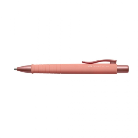 LOT de 5 Stylo bille rétractable Faber-Castell Poly Ball Urban Édition limitée XB - Forme triangulaire ergonomique - Toucher dou