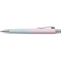 LOT de 5 Stylo bille rétractable Faber-Castell Poly Ball Flow Edition Blushing Sky XB - Forme triangulaire ergonomique - Toucher