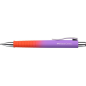 LOT de 5 Stylo bille rétractable Faber-Castell Poly Ball Flow Edition Punchy Melon XB - Forme triangulaire ergonomique - Toucher