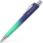 Présentoir Faber-Castell Poly Ball Flow Edition avec 24 stylos rétractables XB - Forme triangulaire ergonomique - Toucher doux -