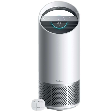 Purificateur d'air Leitz TruSens Z2000 - Lampe UVC - Élimine les gaz/odeurs COV - Jusqu'à 35 m2 - Couleur blanche