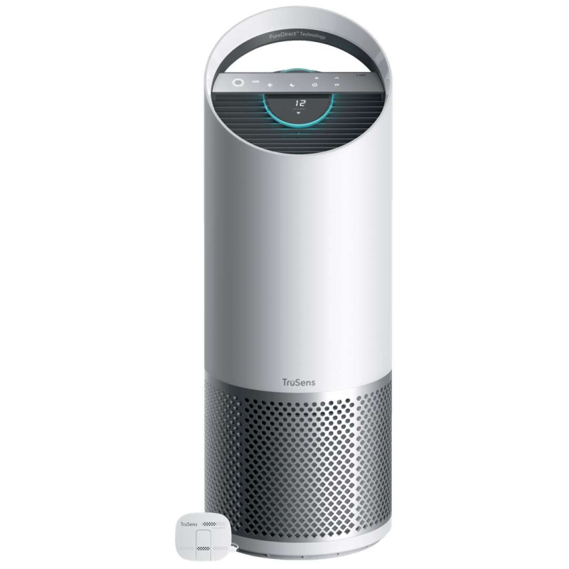 Purificateur d'air Leitz TruSens Z3000 - Lampe UVC - Élimine les gaz/odeurs COV - Jusqu'à 70 m2 - Couleur blanche