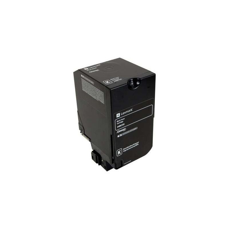 Cartouche de toner noire originale Lexmark 24B6720 - 24B6720
