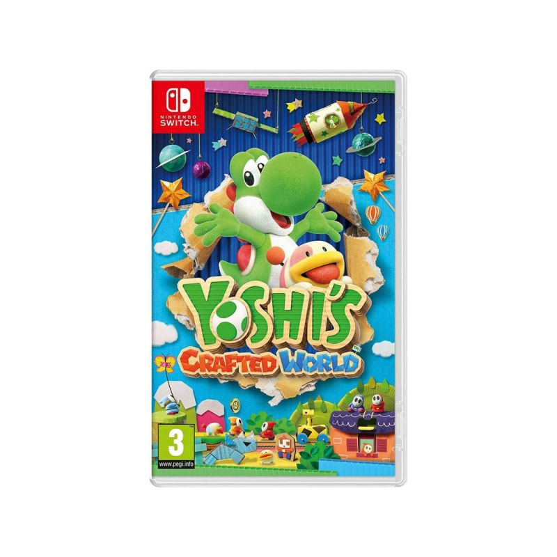 Jeu vidéo Nintendo Yoshi's Crafted World pour console Nintendo Switch - Genre : Plateforme/Aventure - PEGI 3