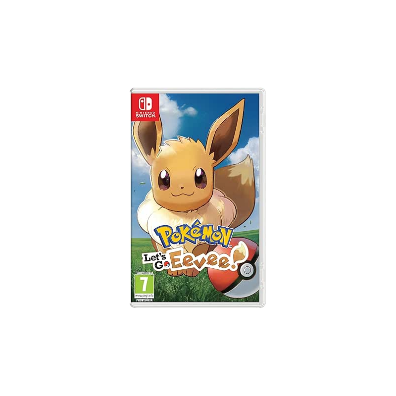 Pokémon Let's Go Eevee!, jeu vidéo Nintendo pour console Nintendo Switch - RPG/Aventure au tour par tour - PEGI 3