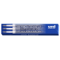 Uni-ball UF-220 Boite de 3 Recharges Gel Effaçable URR-100-07 - Pointe 0,7mm - Coloris Bleu