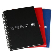 ✅ LOT de 20 Index téléphonique scolaire Oxford A5 Double spirale - Pratique et résistant - Taille idéale pou en stock