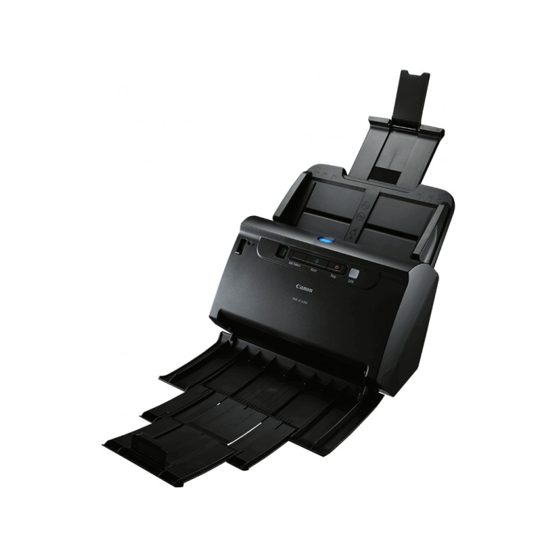 Scanner de documents compact Canon imageFORMULA DR-C230 - Résolution 600 x 600 ppp - Vitesse de 30 ppm - Noir