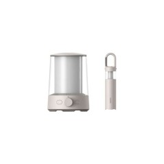 ✅ Lanterne de camping multifonction Bluetooth Xiaomi - 2 lanternes en 1 - Double lumières séparables - Réglag en stock