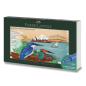 Faber-Castell Pitt Artist Pen Brush City Collection Présentoir avec 8 étuis de 12 marqueurs à pointe pinceau - Encre pigmentée -