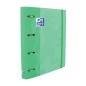 Classeur européen Oxford Touch A4+ - Couverture extra-rigide résistante - Dos 45 mm - Anneaux 4Dx35 mm - Recharge 5x5 - Couleur