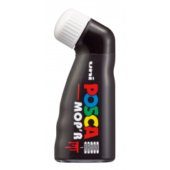 Posca PCM-22 Marqueur peinture - Pointe mousse arrondie 3-19 mm - Encre à base d'eau - Multi effets - Non permanent - Couleur bl