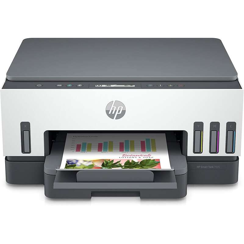Imprimante multifonction Wi-Fi recto verso HP Smart Tank 7005 15 ppm
