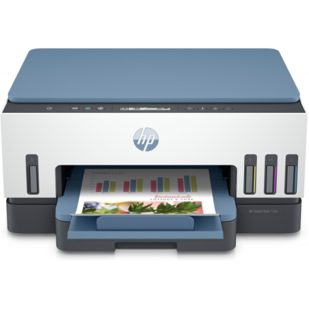 Imprimante multifonction HP Smart Tank 7006, couleur, recto verso, Wi-Fi, 15 ppm