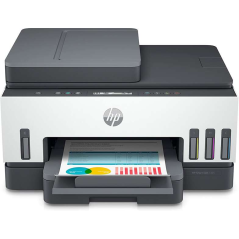 Imprimante multifonction tout-en-un HP Smart Tank 7305 couleur recto verso Wi-Fi 15 ppm