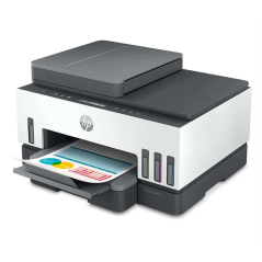 Imprimante multifonction tout-en-un HP Smart Tank 7305 couleur recto verso Wi-Fi 15 ppm