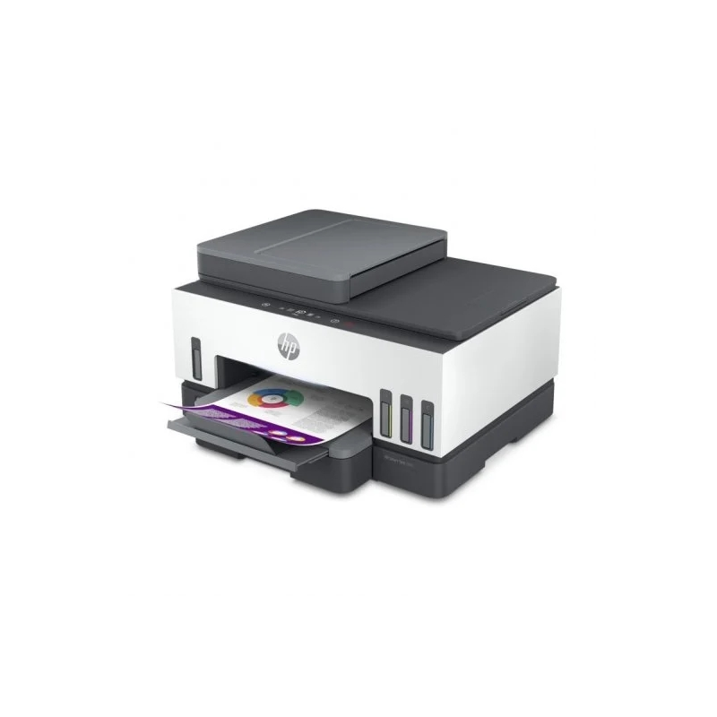 Imprimante couleur multifonction HP Smart Tank 7605 WiFi recto verso 15 ppm