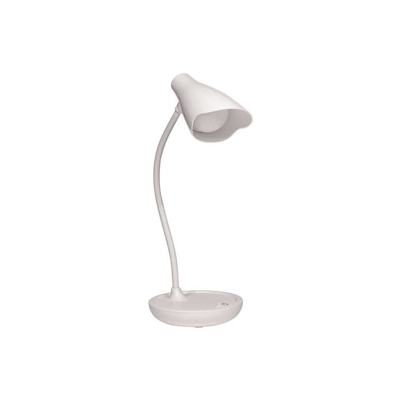 Lampe de bureau LED Unilux Ukky - Éclairage LED basse consommation - Design moderne et élégant - Bras flexible pour régler la