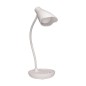 Lampe de bureau LED Unilux Ukky - Éclairage LED basse consommation - Design moderne et élégant - Bras flexible pour régler la