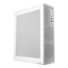 Boîtier mini-tour micro ATX ultra compact Tacens Aerom Slim 500 - Ventilateur FDB 90 mm - Alimentation TFX 500 W - Panneau avant
